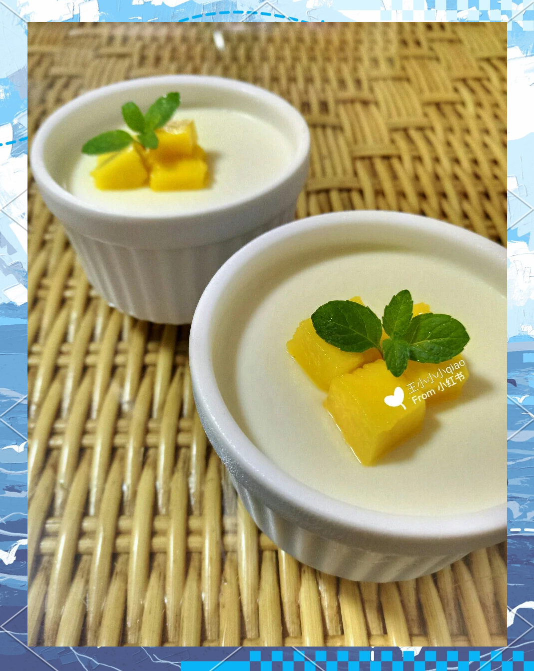 简易版牛奶布丁制作方法